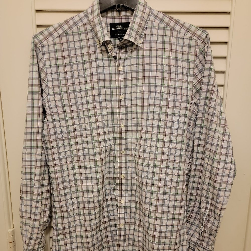 Rodd & Gunn Sports Fit Medium Men's Button Down Shirt - Luxury